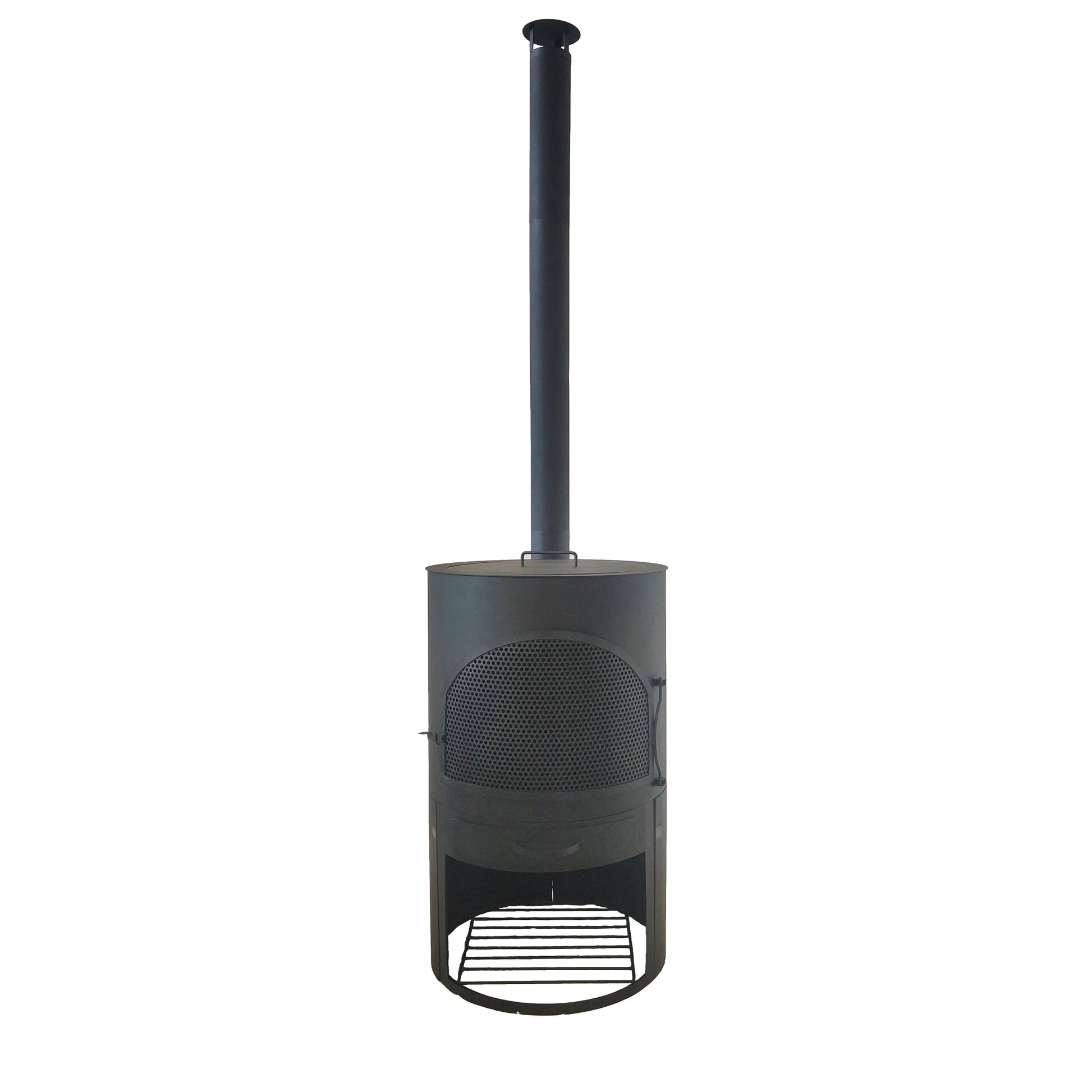 0N Sale Multi Functions Garden Fire Pit Bowl Smokeless Steel Wood Fireplace With Bbq Grill