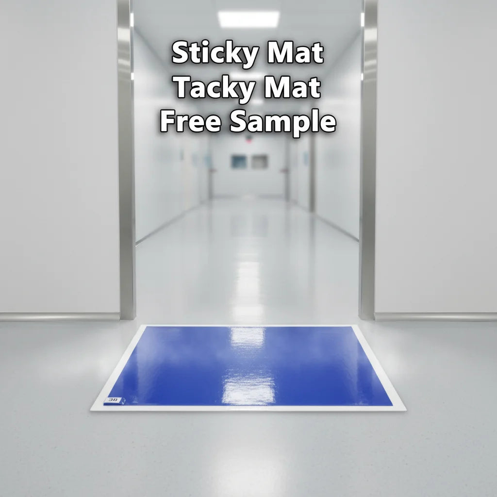 Blue 30 Layers Sticky Mat Adhesive Mat Peel-off Mat  Cleanroom Mat  Tacky Floor Mat  Disposable Sticky Mat Multi-layer Tacky 