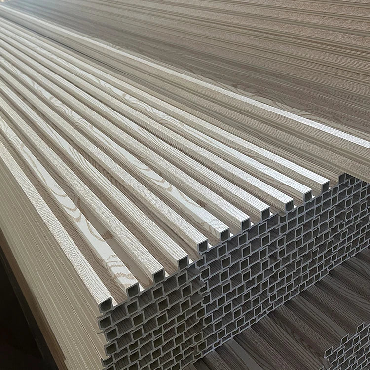SONSILL Hot Selling Indoor Wall Panel Hollow Intergrated WPC Wall Panel for Interior Home Bathroom