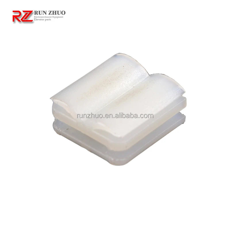 300P V30 5400 5500 Elevator Landing Door Slider White Plastic Clip Door Foot Parts