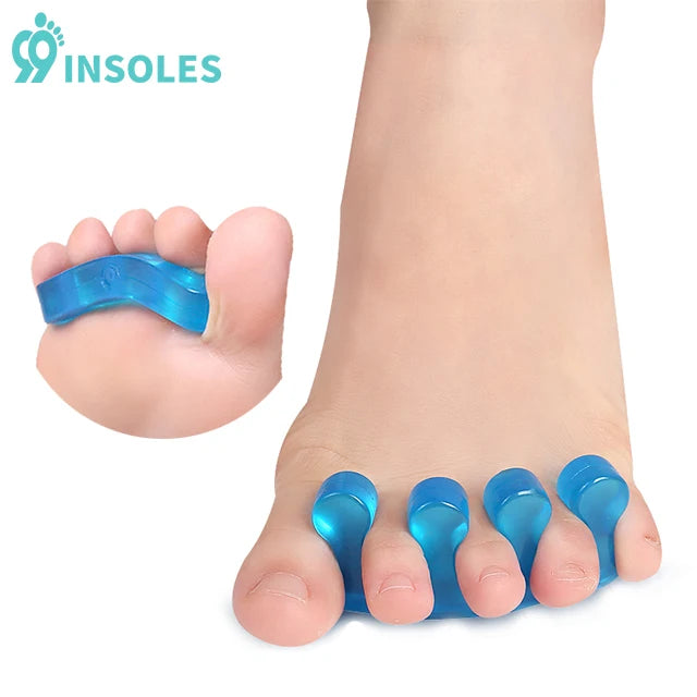 99insole Professional Nail Art Tool Toe Separators Pedicure Silicone Reusable Finger SEBS Toe Separators Gel