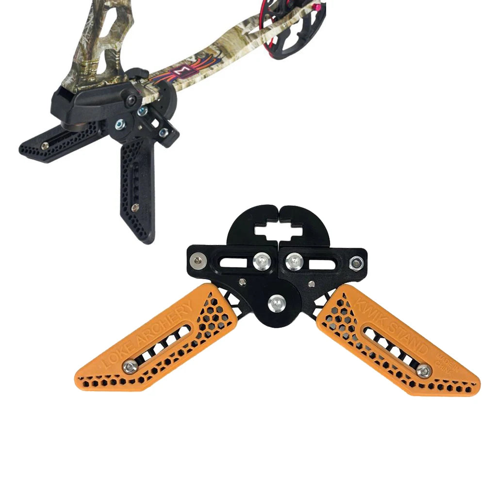 Compound Bow Stand Archery Bow Support for Tournaments & Target Hunting