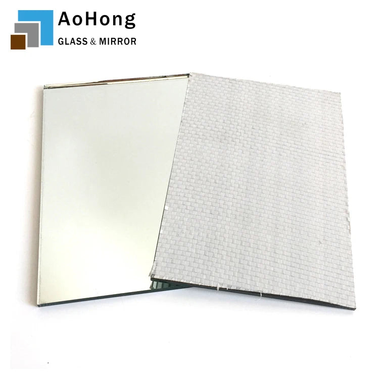 2440*1830 Vinyl Mirror Glass Sheet Wall Mirror 3mm 4mm 5mm Aluminum Mirror Glass