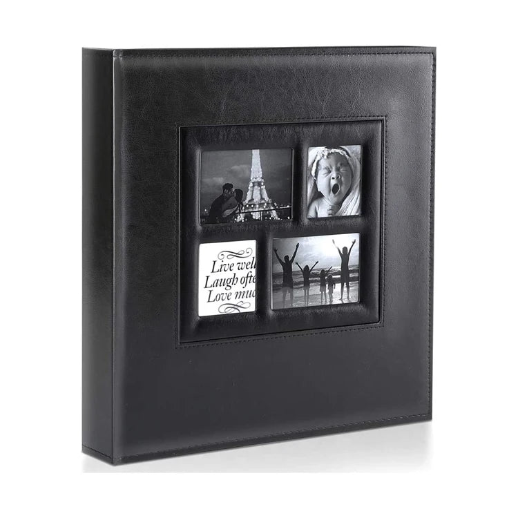 Photo Album 4x6 500 Pockets Photo Extra Large Capacity Family Wedding Picture Albums Holds 500 Horizontal and Vertical Photos