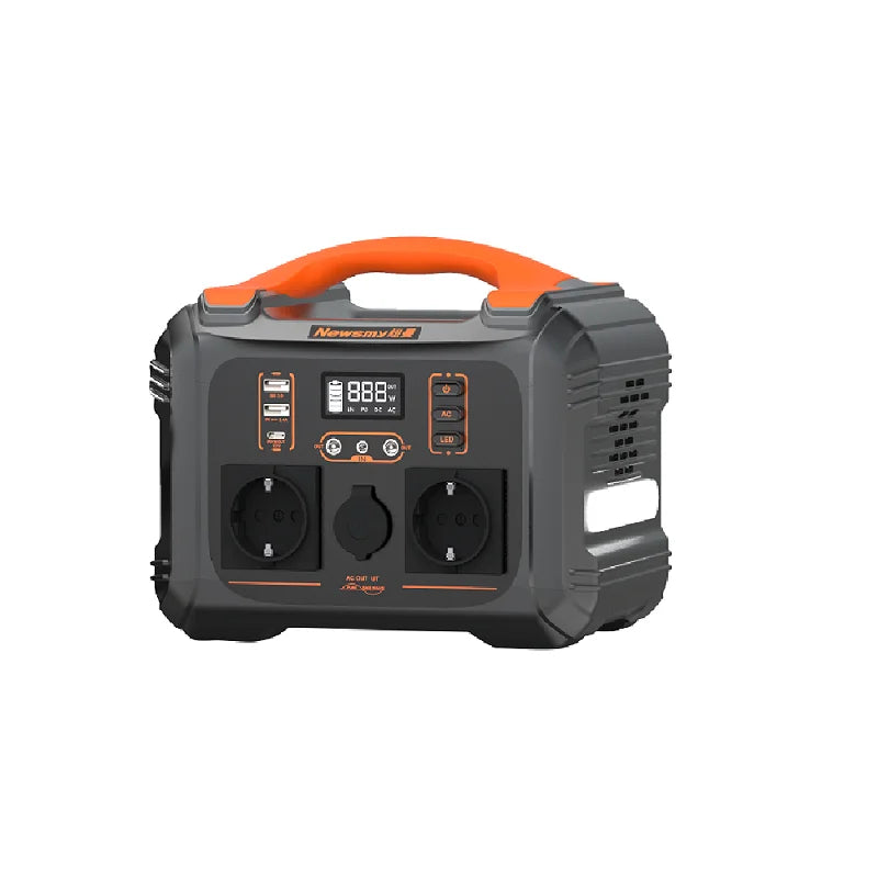 Newsmy Factory Solar Generator 300W  Built -in MPPT Lifepo4 Portable Solar Generator 220v 110V