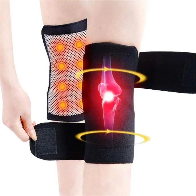 Aofit Adjustable Nylon Cotton Knee Support Brace Hook Loop Closure Breathable Pain Relief for Arthritis Protection Unisex Adu