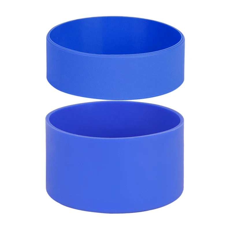 Factory 12-40 oz Water Bottles Anti-Slip Bottom Cover 7.5cm 9cm Custom Protective Silicone Boot Sleeve