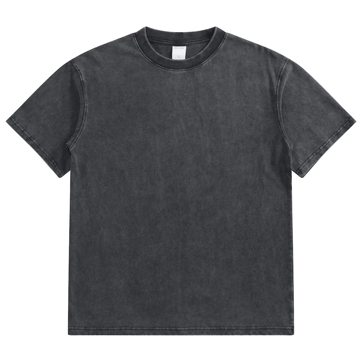 280gsm Heavyweight Cotton Acid Washed Men Women  Dtg Print Oversize T Shirt Custom Quality Printing T Shirt for Men