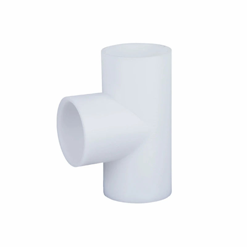China Hot Sales Plastic Ppr Plastic Pipe Fitting DN15 to DN600 FRPP Tee Pipe Fittings