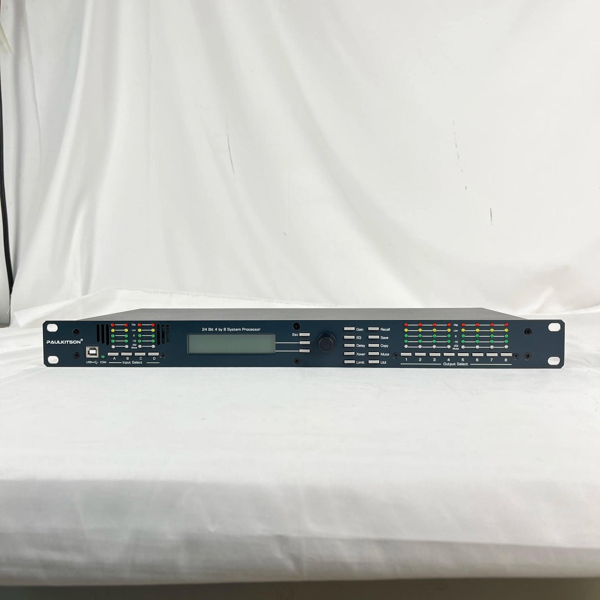 Paulkitson 4.8SP DSP Audio Processor 4 8 Professional Digital EQ Professional Audio Sound Equipment