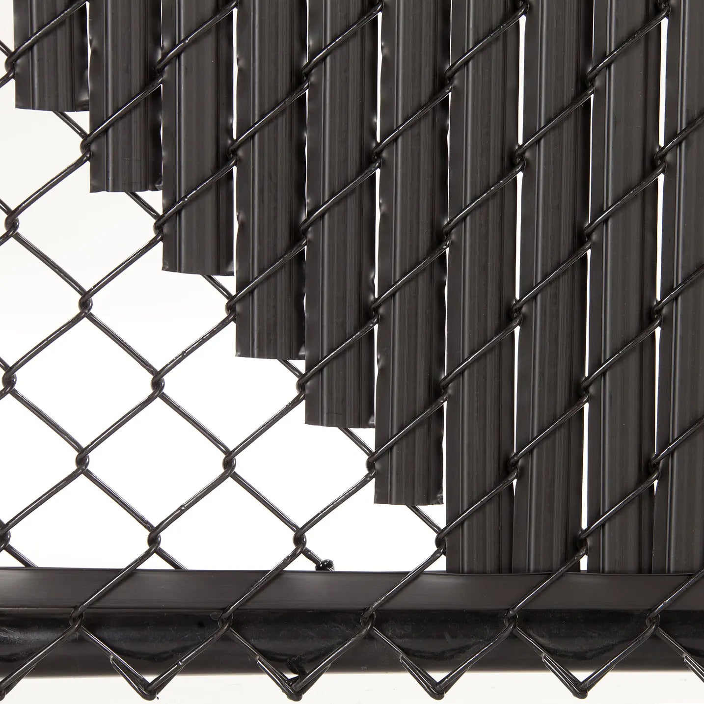 Customized 6ft 8ft High Chain Link Fence Pvc Privacy Chainlink Fence Slats for Fencing