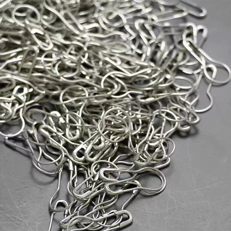 Garment String 22mm hang Tag Gourd Safety Pin Pear Shaped Safety Pin
