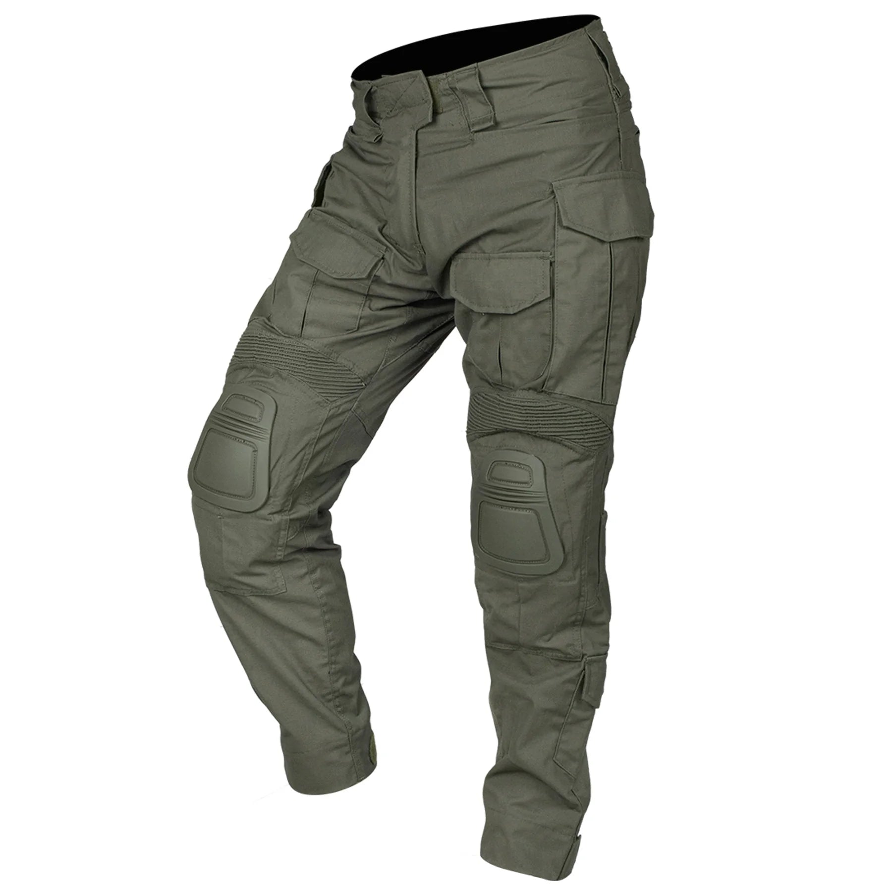 IDOGEAR Men G3 Camo Hunting Paintball Tactical Outdoor Trousers Camouflage Pants Tactical Pants with Knee Pads Bdu Pants
