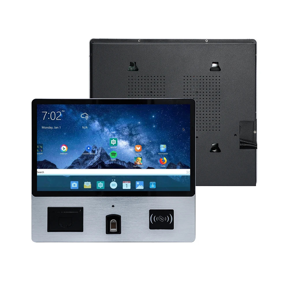 OEM Custom 10.1 15.6 19 21.5 Inch Mobile Kiosk Win10 All in One Pc Capacitive Touch Screen Computer for Kiosk Display