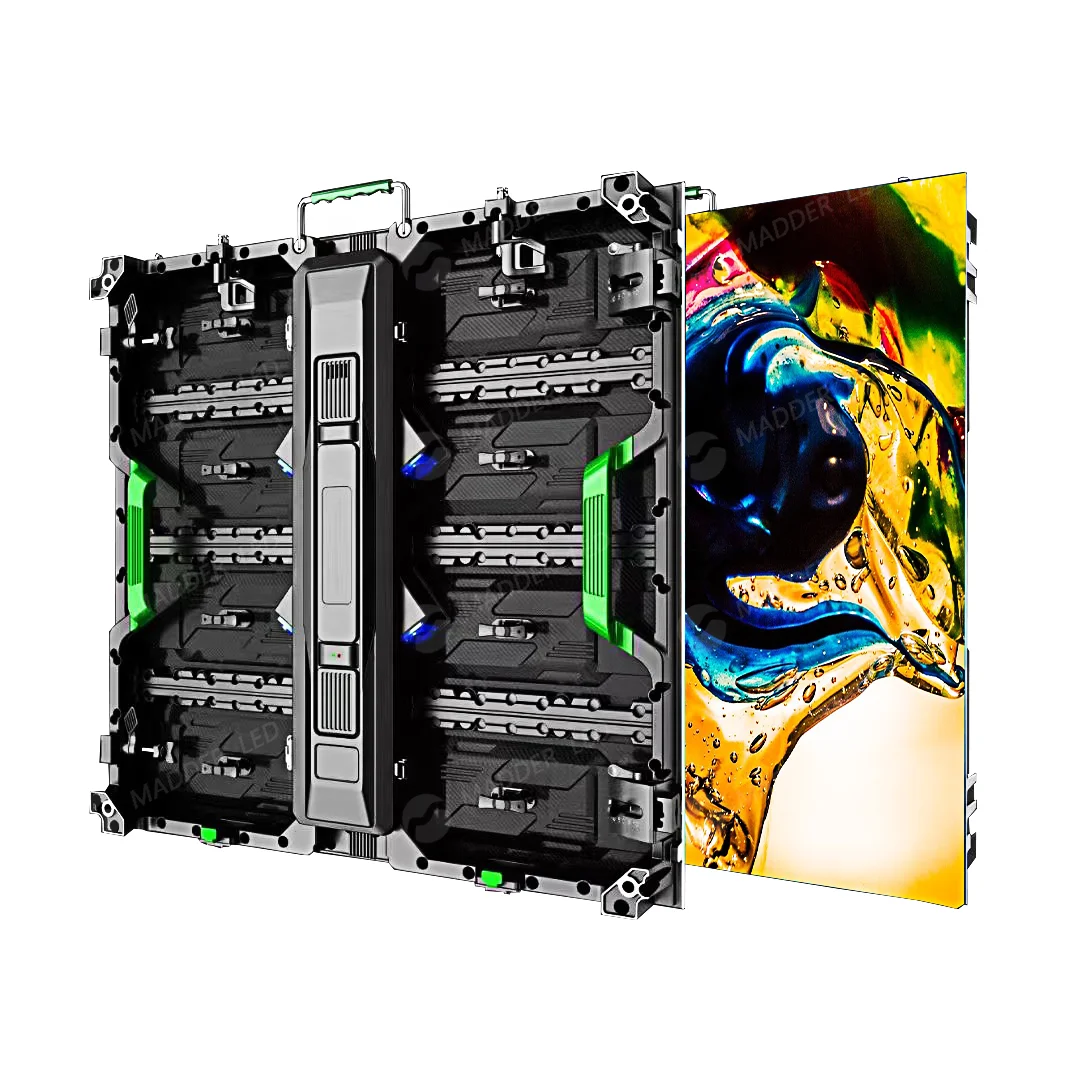P2.5P3.076 Indoor HD Rental Video Wall LED Screen Portable Arc Mounting Shopping Malls Retail Stores Education OEM
