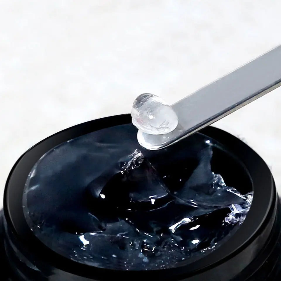 Newst  Solid Guel Gel Transparent  15g/jar  Solid Tip Gel for Press on Nail Solid Glue Gel for Nail Extension