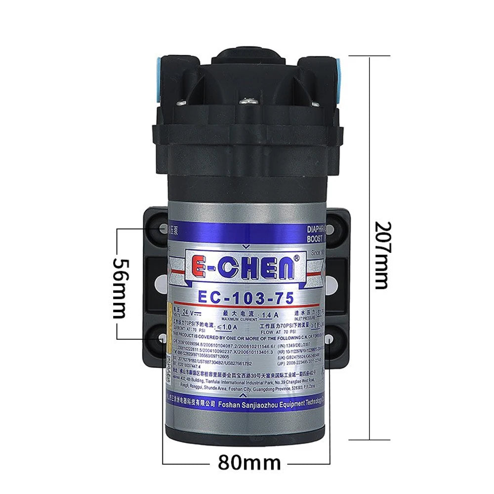 High Quality E-CHEN Booster Pump for Industry or Commercial Ro Water System Replacement