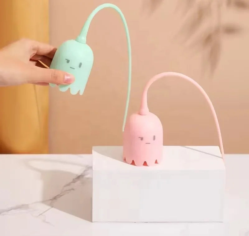 2025 Magic Tail Usb Rotating Motorized Motion Activated Silicone Stick Interactive Toy for Cats