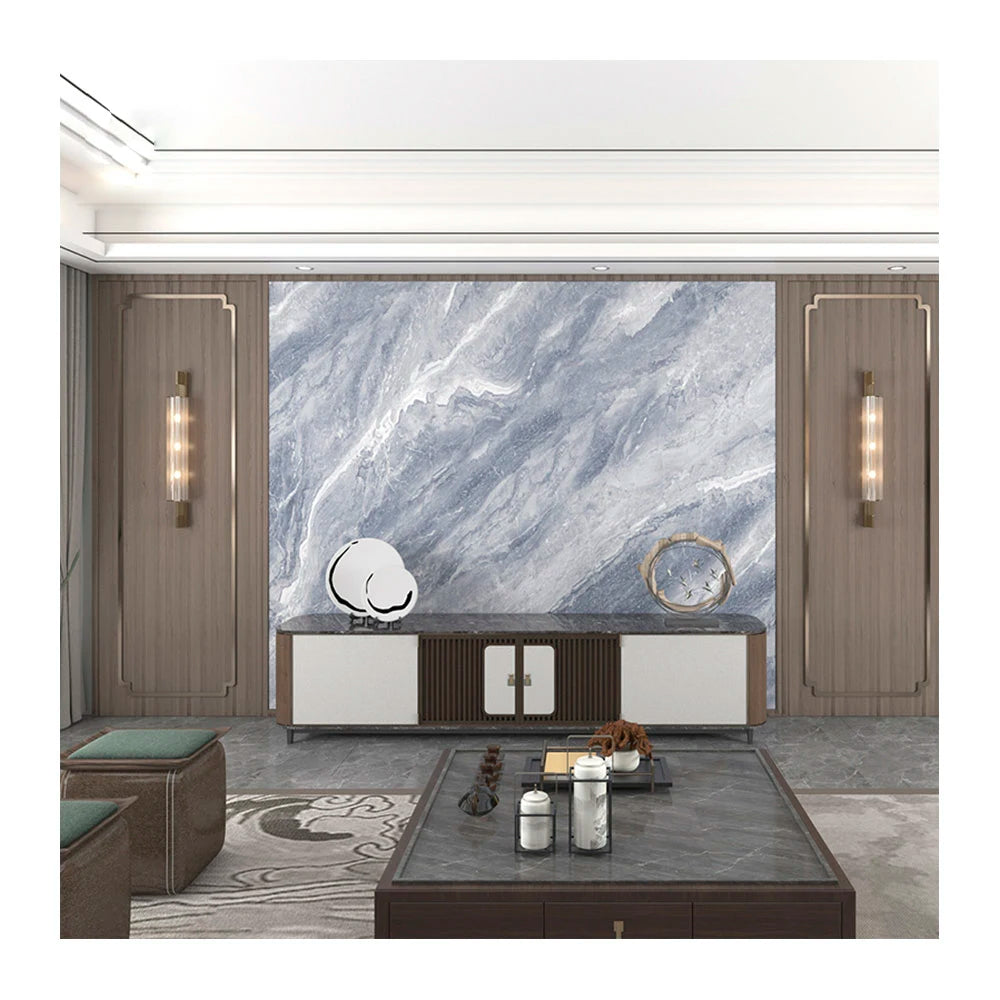Long Time WPC PVC Wall Panel Metal Texture Bamboo Charcoal Wood Panel Board