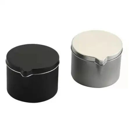 Custom Gold Black Silver Tin Plate Small Custom Made Jars Seamless Message Candle Boxes with Pour Spout Jeystin Brand Gift Cr