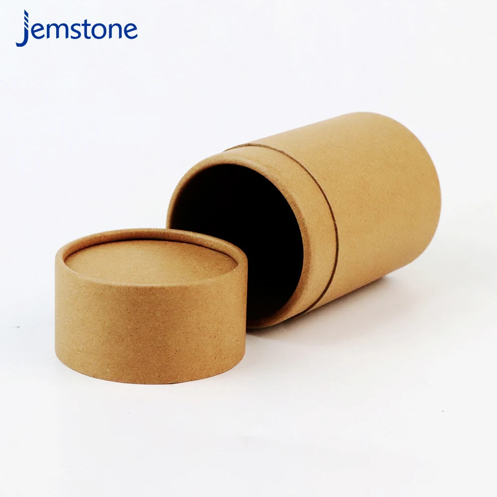 Hot Selling Eco Friendly Custom Printed Cylinder Lipbalm Push up Paper Tube Packaging Box Kraft Paper Cardboard Tubes
