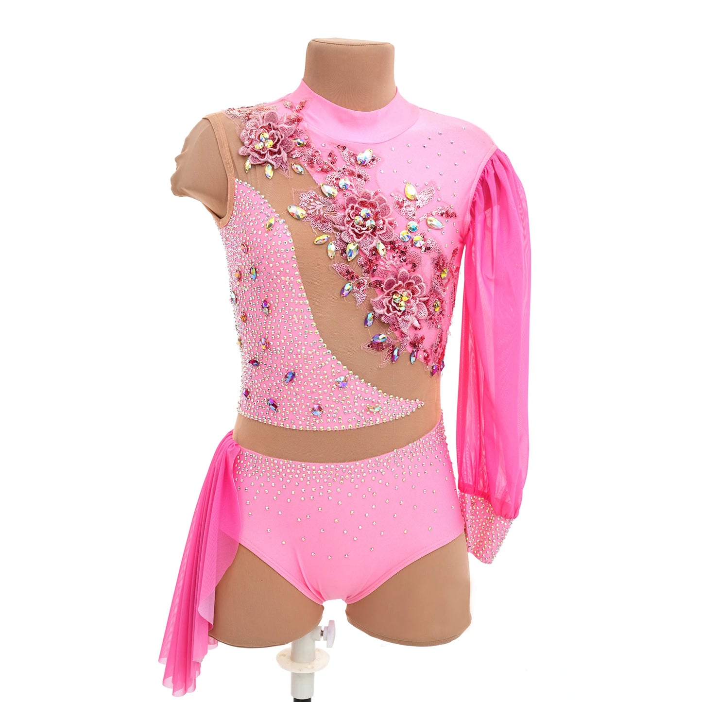 YIZHIJIAN Jazz Clothing Artistic Gymnastics Uniform Fitness Competition Figure Skating  Cheerleading Professional Training Sk