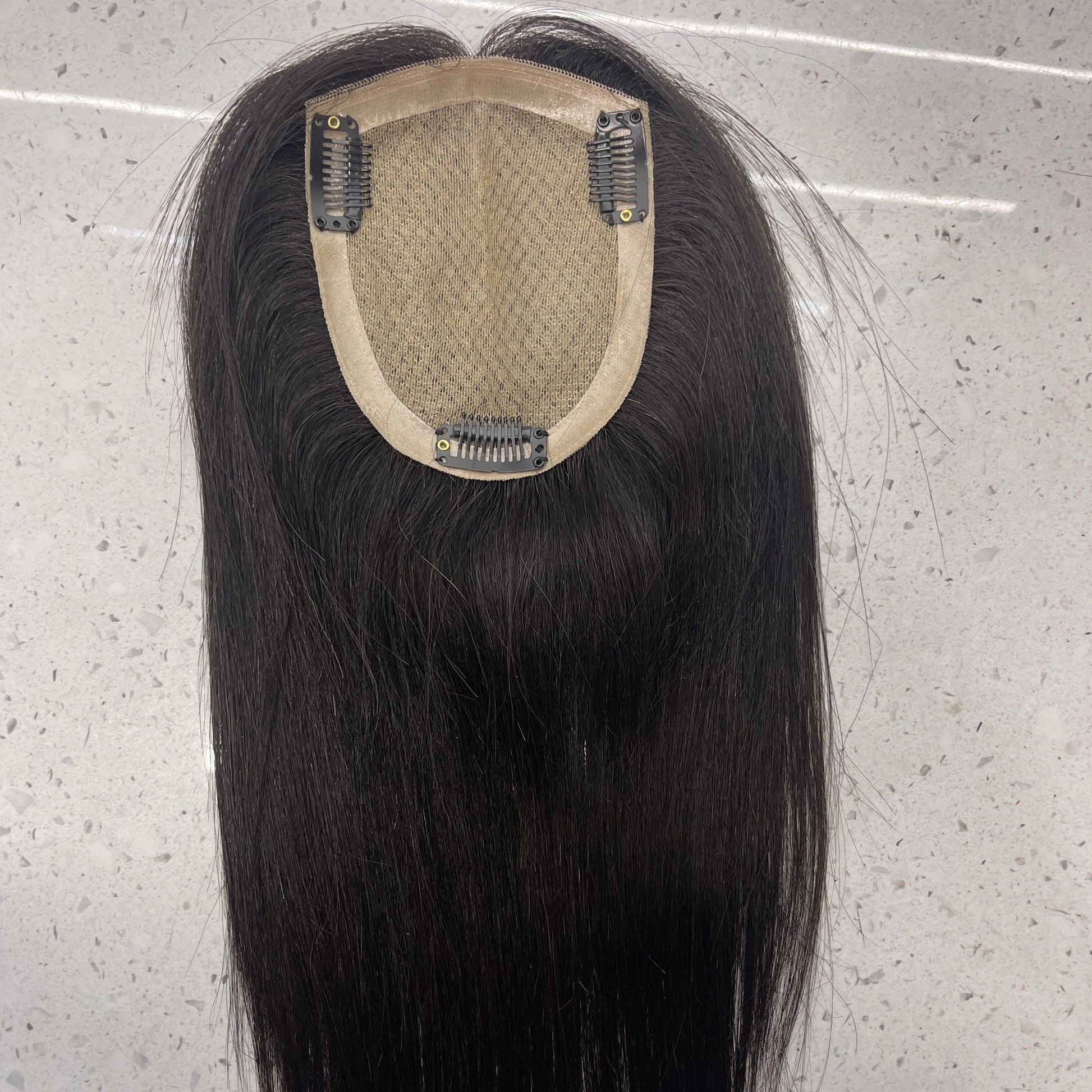 Hot Sale Remy Topper Silk Skin Base Brazilian Hair Piece Real Human Hair Topper Women