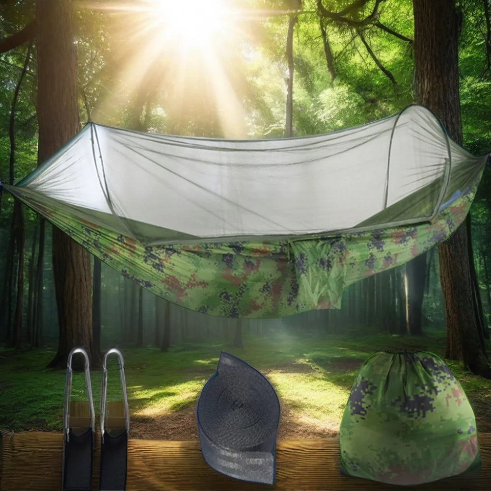 Outdoor Mosquito Netting Ultralight Nylon Beach Garden Travel Home Forest Tree Backyard Hiking Parachute Picnics Camping Hamm