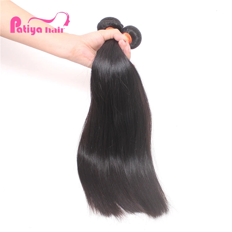 12A Natural Black Brazilian Hair Styles for Women Low Price Bone Straight Human Hair Bundle on Sale Brazilian Hair Extensions
