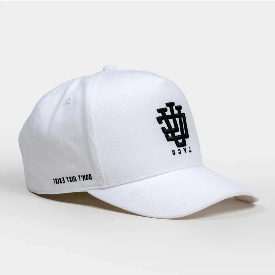Factory Price Branded Unisex White Customised Baseball Caps 5 Panel Puff Printing Logo Street Style Letter Outdoor Sports Hat