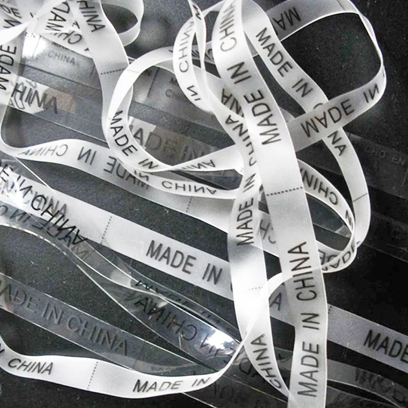 Wholesale Swimwear Accessory Fashionable Lettering Mobilon Tpu Tape for Garment Accessories Anti-Slip Stretchable Ribbon
