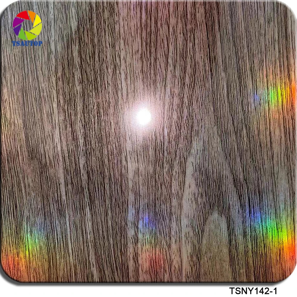 TSAUTOP PVA Hydro Dipping Film 5D Laser Carbon Fiber DIY Water Transfer Printing Film 0.5m Width