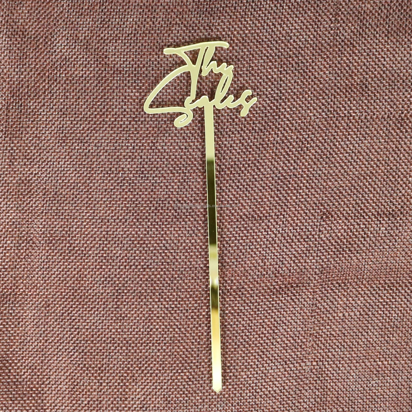 Customized Gold Silver Rose Gold Black White Frosted Clear Acrylic Drink Stirrers With Customized Laser Cut Logo