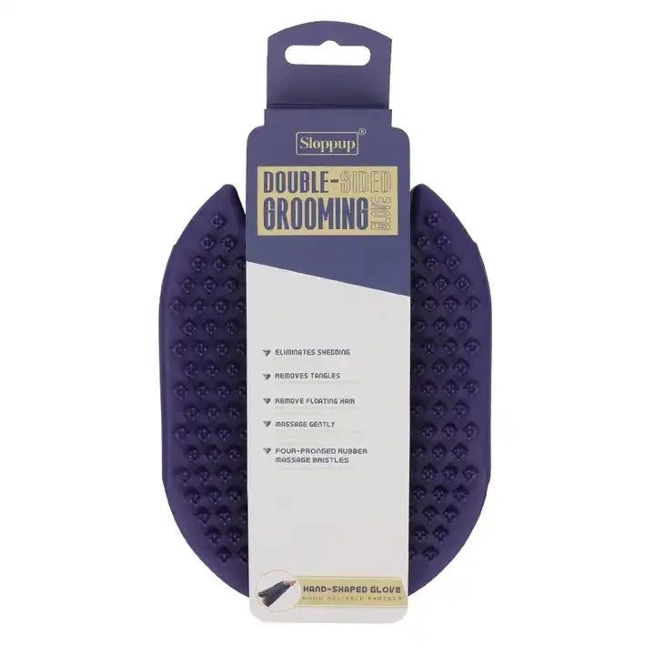 Factory Wholesale Double Sided Pet Washing Massage Brush Cat Dog Shower Bath Brush Cat Glove Brush