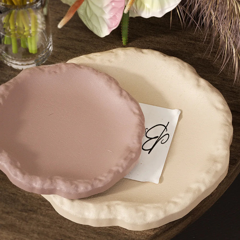 DIY Resin Tray Crystal Drop Mold Epoxy Resin Relief Rock Pattern Tray Plaster Coaster Silicone Mold