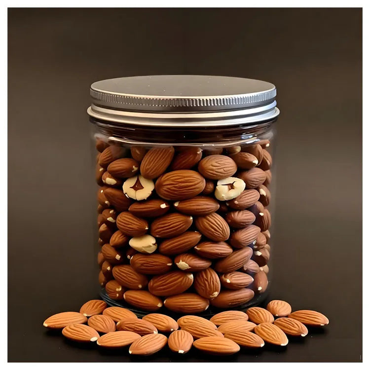 200ml 250ml 300ml 500ml Food Clear PET Plastic Jar
