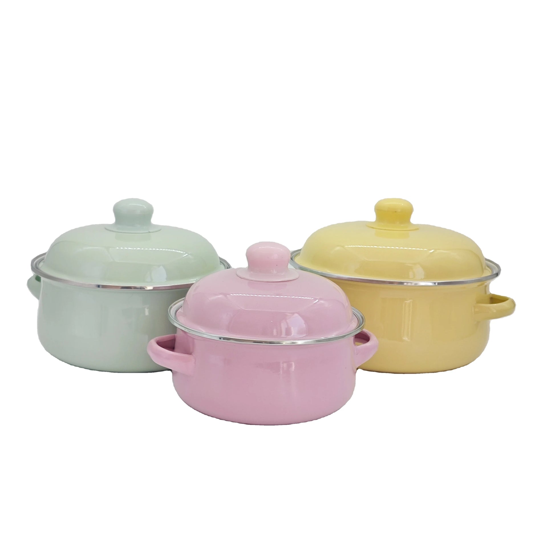 Senny Chinese Factories Low Moq Products Enamel Cooking Pots Cast Iron Pot Enamel Enamel Stock Pot