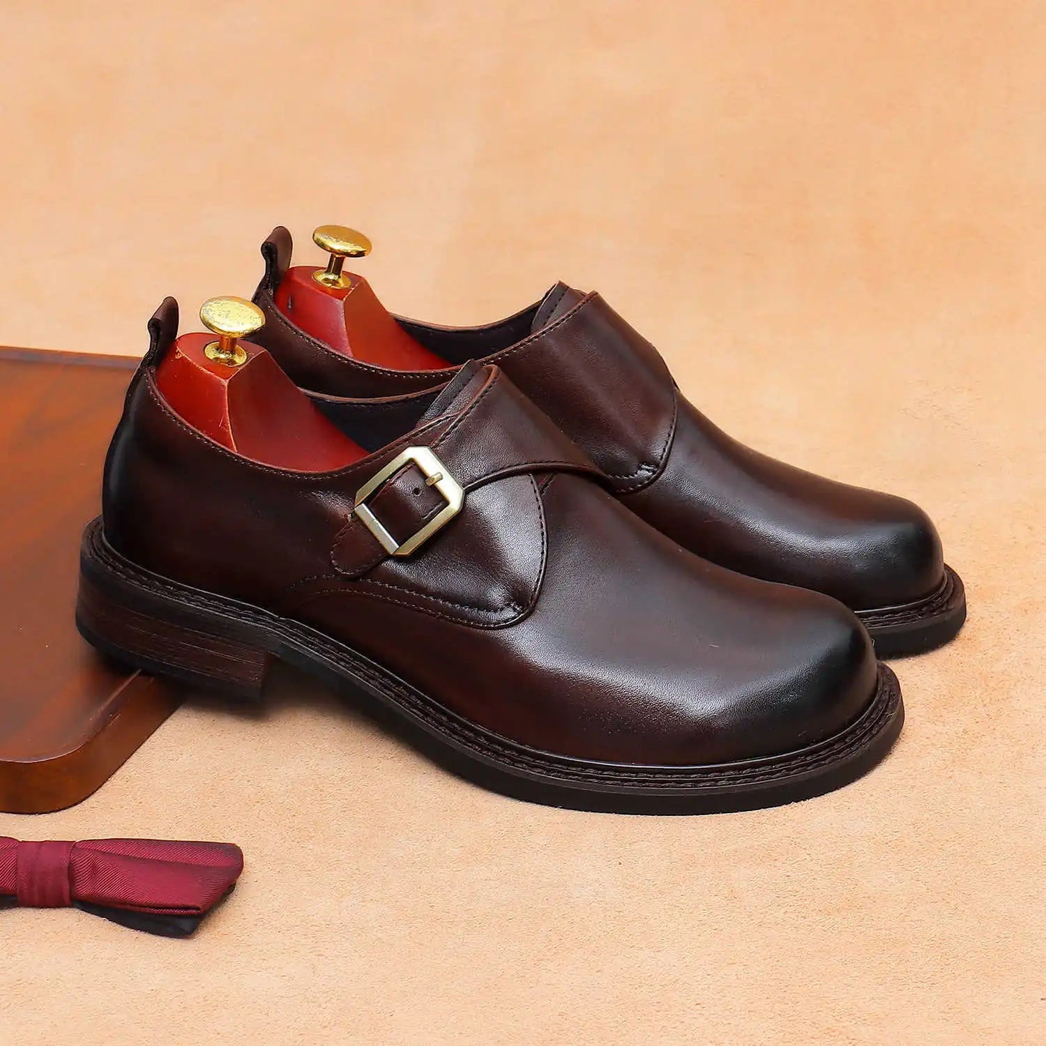 New Design Plus Size Men's Breathable Cow Genuine Leather Oxford Shoes Formal Business Office Career Professional Dress Shoes