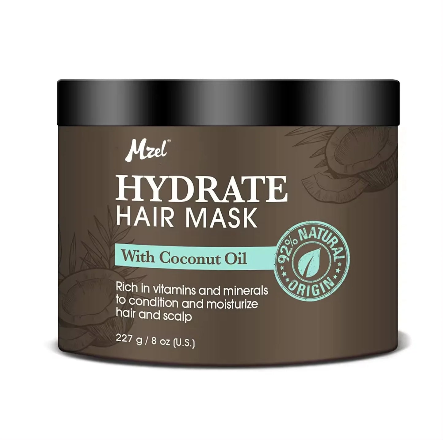 Private Label Hair Treatment Mask Collagen Argan  Herbal Coconut Oil Hair Repair Mask