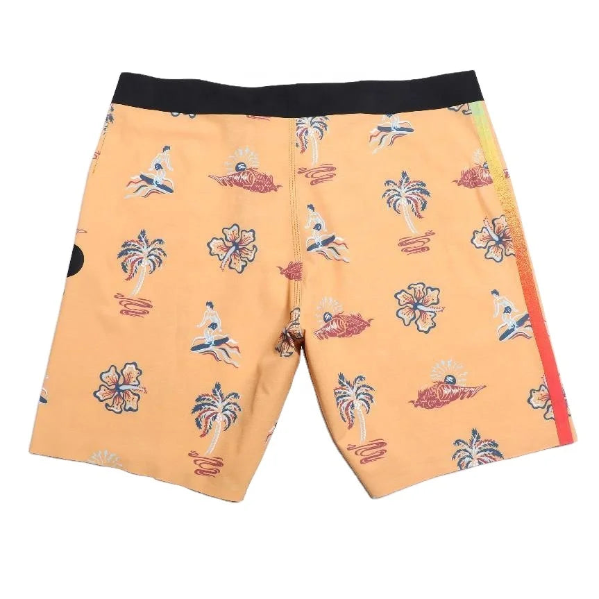 Factory Customized New Fashion Quick Dry Men's Board Shorts Summer Swim Trunks Beach Shorts Swimwear Beachwear