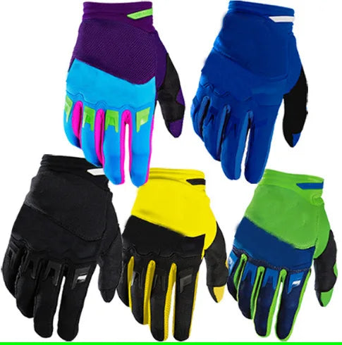 Cycling Anti-slip Full Finger Breathable Sports Warm Bicycle Gloves Motorcycle Gloves