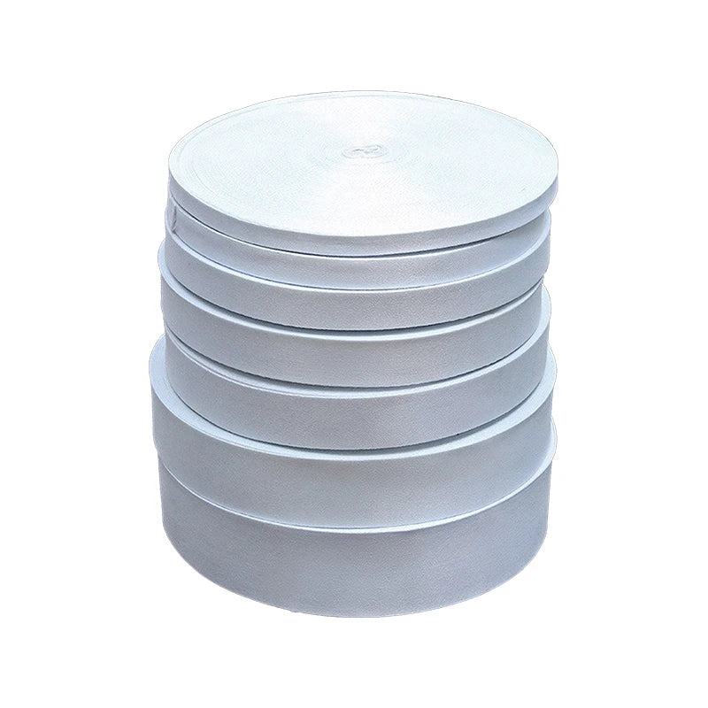 Auplex White Sublimation Ribbon 20mm High-Quality Polyester Lanyard Band Customizable with Logo Perfect for Crafts & Gifts