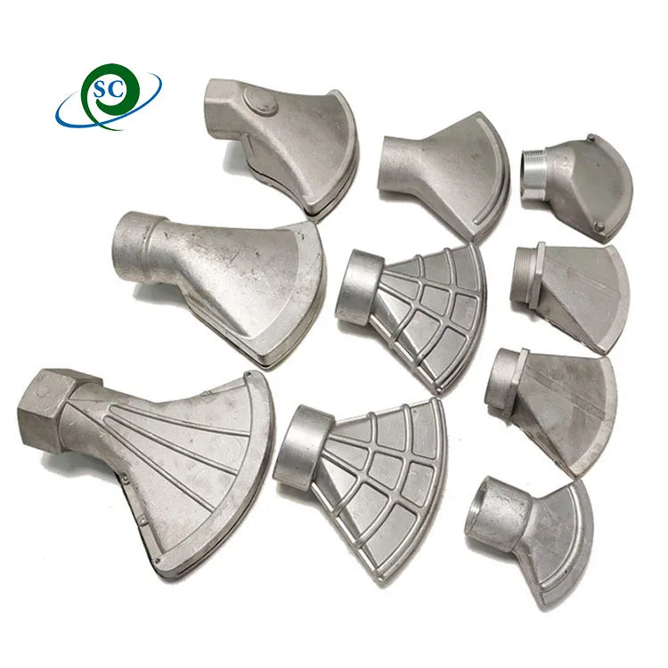 New Stainless Steel 304SS Water Truck Sprayer Duck Mouth Fan Nozzle with 1.5' 2''' Thread CS 1 Year Warranty