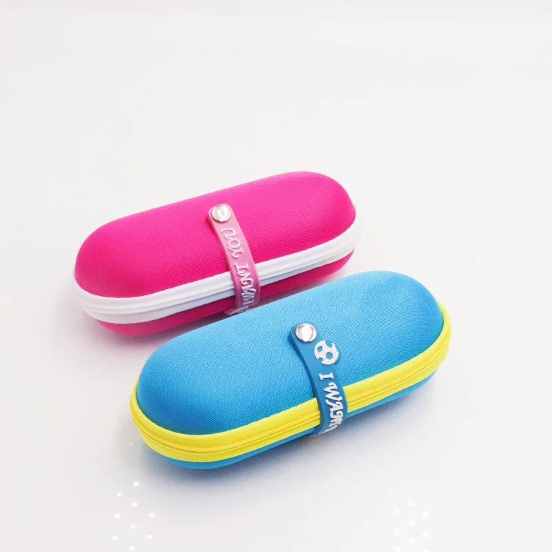 Wholesale Factory Kids Designer Sunglasses case Optical Lens Container Custom Eyewear case Cute Spectacle case