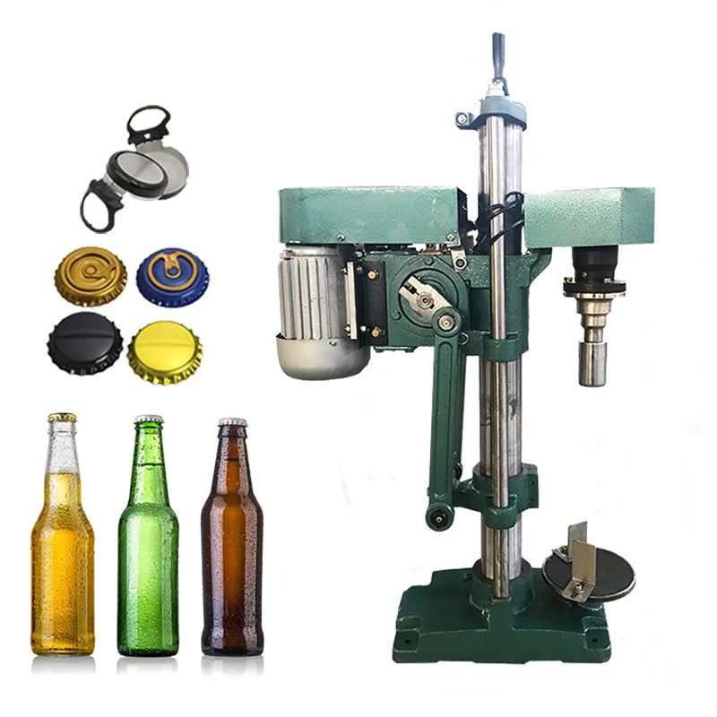 Wholesale Semi Automatic Metal Capping Machine for Beer Bottle Cap Sealer Crown Capping Beverage Industry