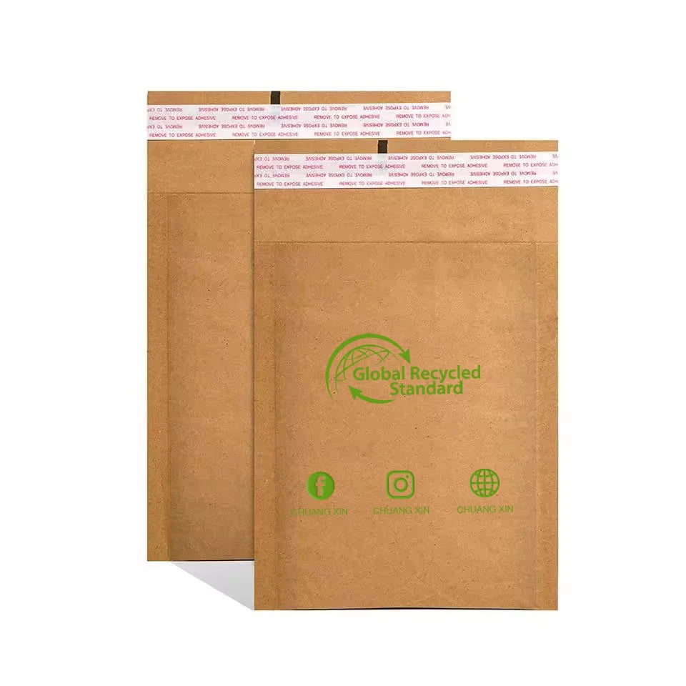 Kraft Paper Mailing Courier Biodegradable Compostable Mailer Bags Honeycomb Paper Bag Shipping Padded Envelopes Honeycomb Mai