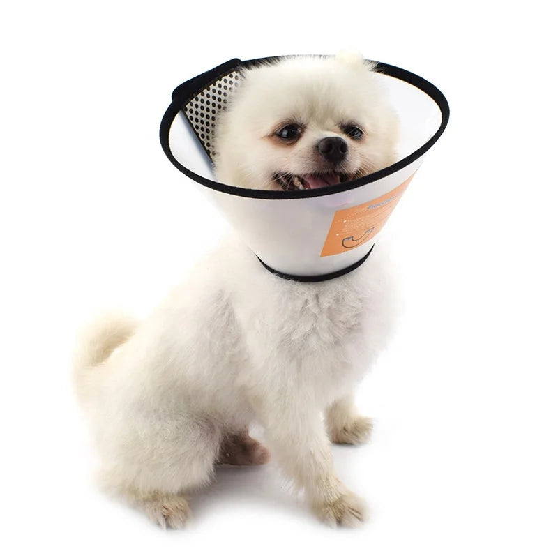 Hyra XS Pet Health Elizabethan Collar Cone Plastic Dog Cat PET Collars Pet Recovery Collars