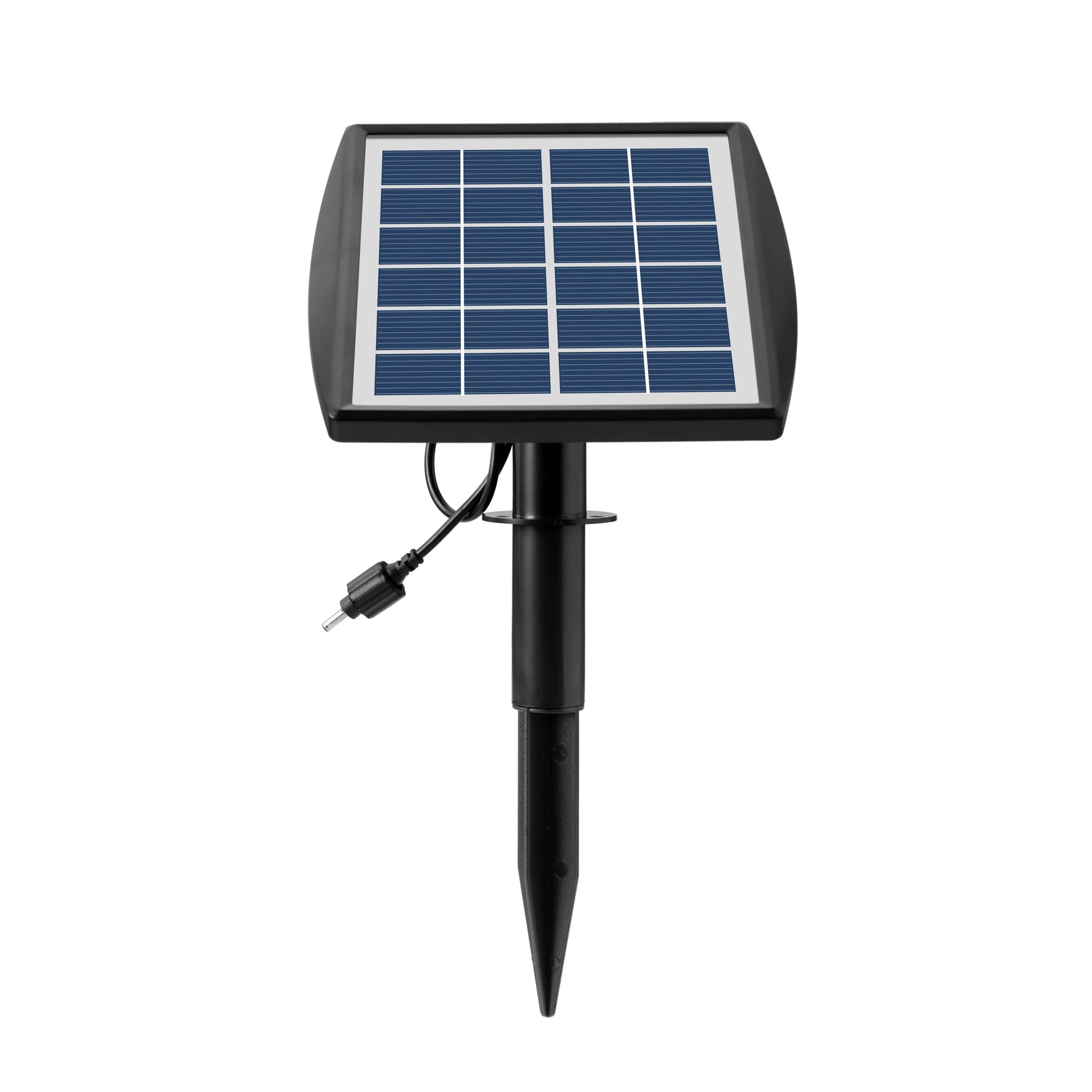 BSV Solar Powered ABS Black Water Pump for Garden Pool Pond & Aquarium with Solar Panel-Modern Outdoor Use