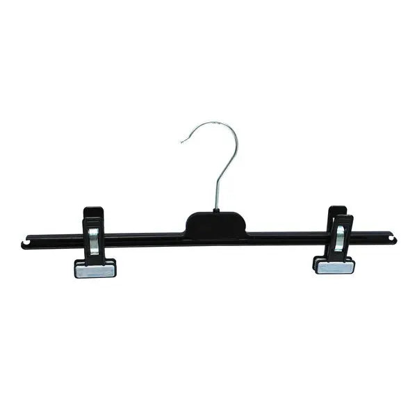 Foldable Black Plastic Sock Underwear Hanger for Kitchen Bathroom Wardrobe-Clips Lingerie Pants Dresses Bags