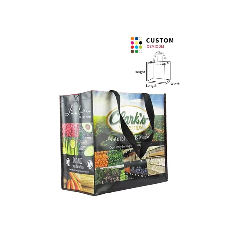 Recyclable Eco Friendly Nonwoven Spunbond Cloth Bag Non Woven Tote Bag Bolsas Reciclables Reusable Shopping Bag Ecologicas